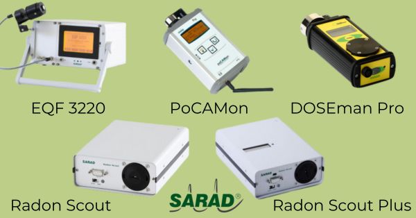 Sarad Radon Monitors