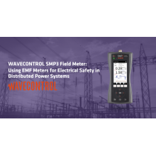 Wavecontrol SMP3 Using EMF Meters for Electrical Safety in Distributed Power Systems